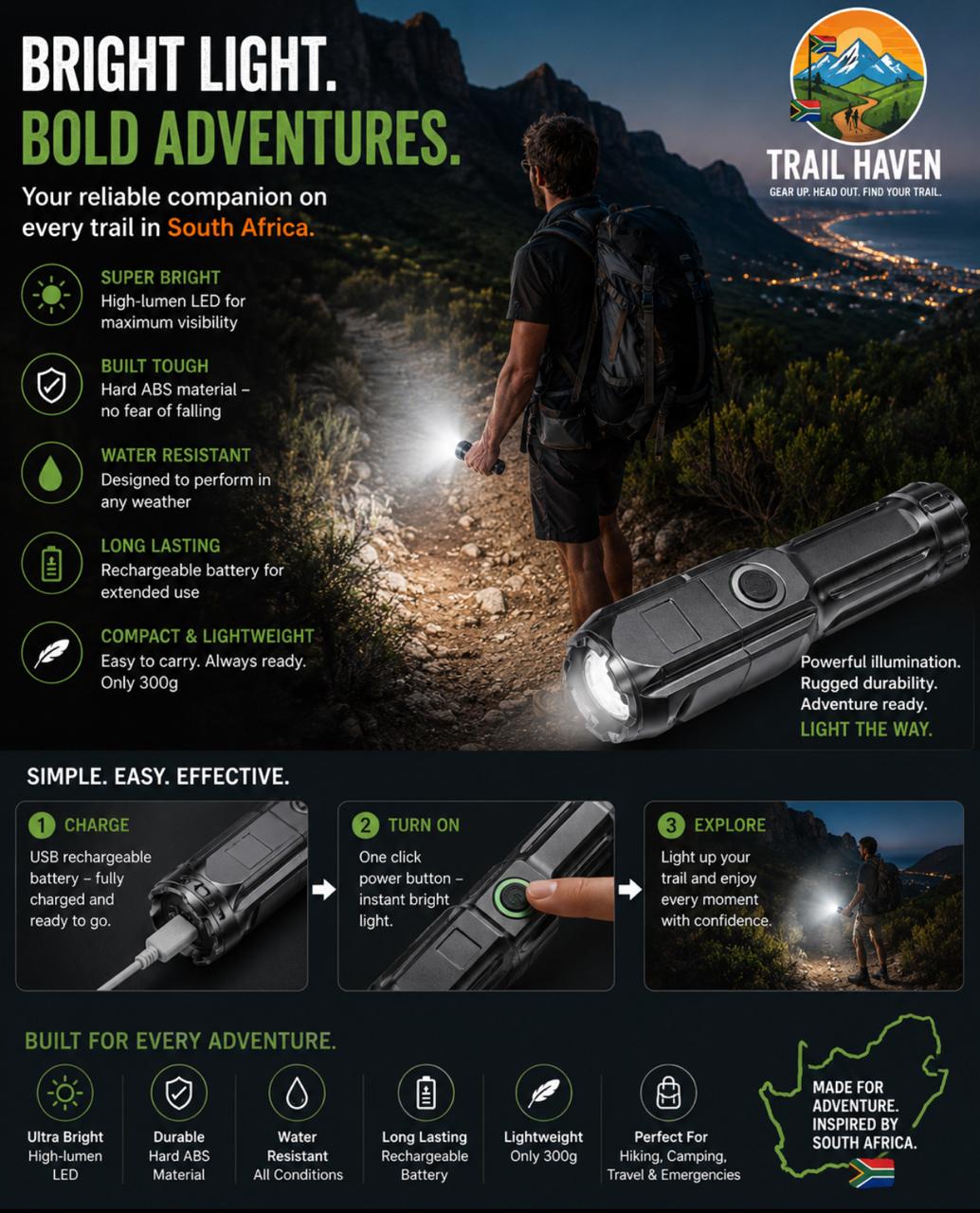 TrailHaven™ Trail Torch