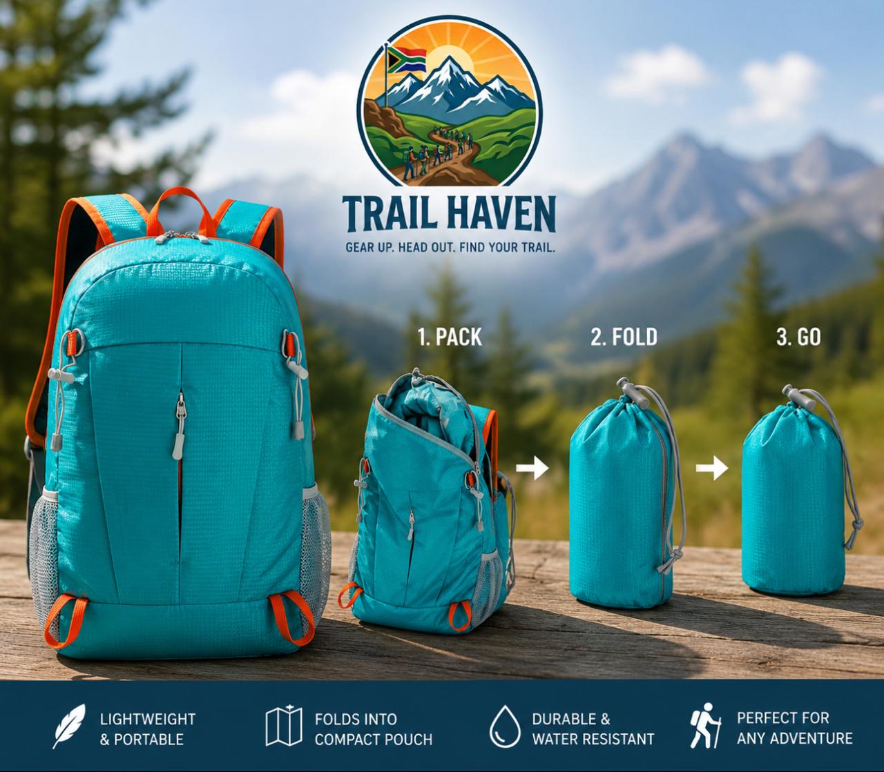 TrailHaven™ Compact Carry (foldable bag)